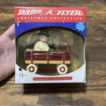 RADIO FLYER 크리스마스 컬렉션 스노우맨 라디오 플라이어