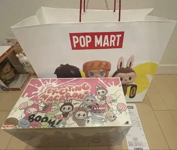 Popmart THE MONSTERS 마카롱 봉제 인형 Labubu