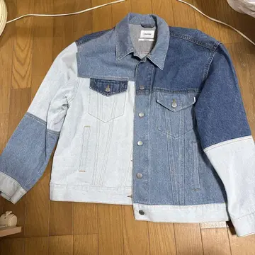 Ghanda 패치워크 데님 자켓 M 사이즈