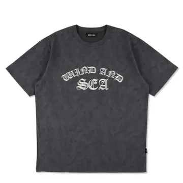 wind and sea embroidery logo s/s tee
