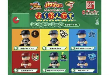 BANDAI 야구 캐릭터 피규어 세트 6체