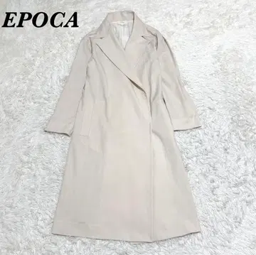 [새상품급] EPOCA 롱 넉넉한 가운 트렌치 코트 40 L