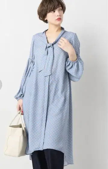 SLOBE IENA LIBERTY 보타이 원피스