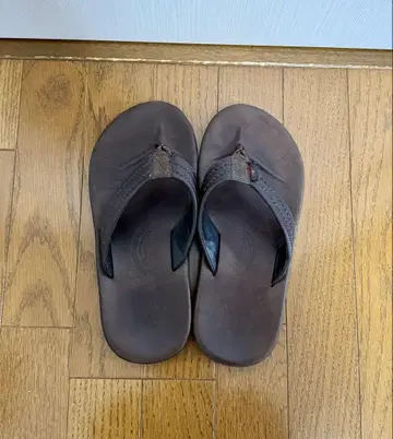 레인보우 샌들 다크 브라운 usa M