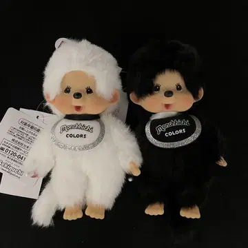 몽치치 컬러즈 키체인 컬러즈 블랙 마스코트