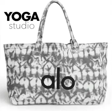 alo yoga 애로우 토트백 에코백 그레이 타이다이