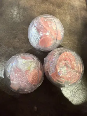 산리오 가챠 지팡이 헬로키티 3개 세트
