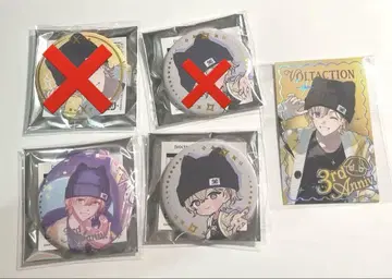 VOLTACTION 카즈라가타 3rd Anniversary 캔뱃지 카드
