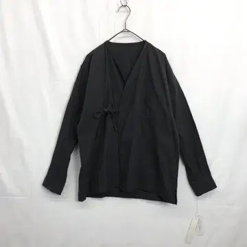 택 포함 고쉬 코튼 울 카슈쿨 가디건