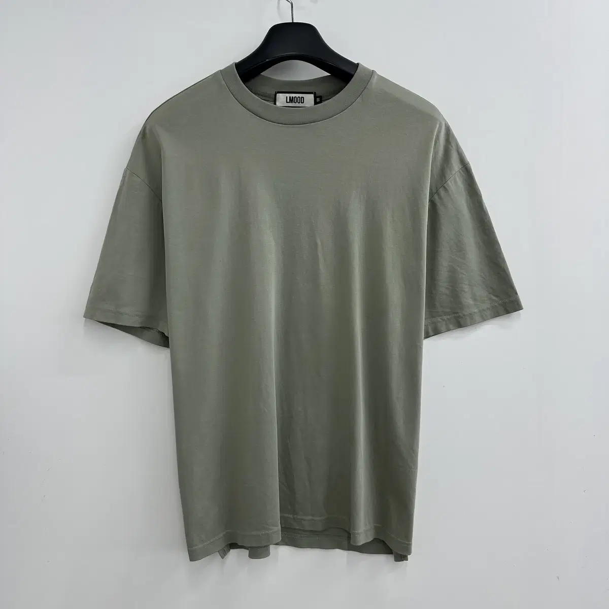 ★LMOOD★ Luna Garment Dying Half T-Shirt Beige L4AT0007BG LMOOD | 엘무드 Lmood luna Garment Dyeing Half T-shirt