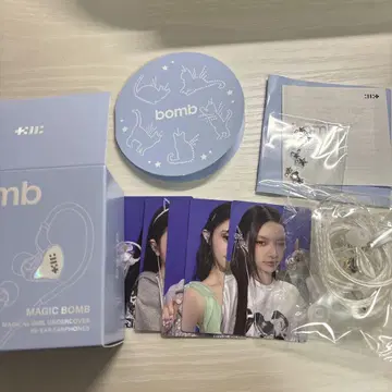 아이릿 ILLIT BOMB 이어모니풍 이어폰