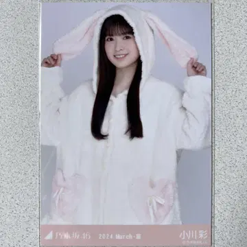 노기자카46 오가와 아야 애니멀 룸웨어 브로마이드 츄