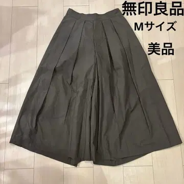 무인양품 하카마 팬츠 M 사이즈 카키