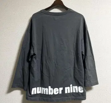 NUMBER (N)INE 넘버나인 로고 프린트 롱T