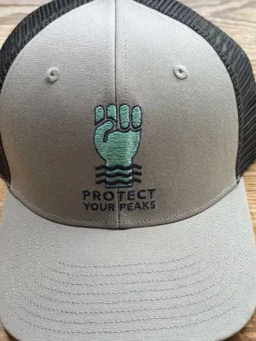 파타고니아 캡 PROTECT YOUR PEAKS 트래커 캡