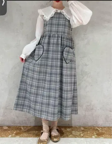 하트 포켓 원피스