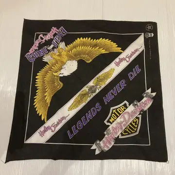 NOS 80년대 할리 vintage 빈티지 반다나 USA 제작