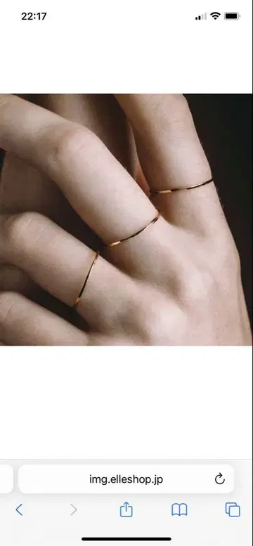 르봉봉 심플 반지 11호