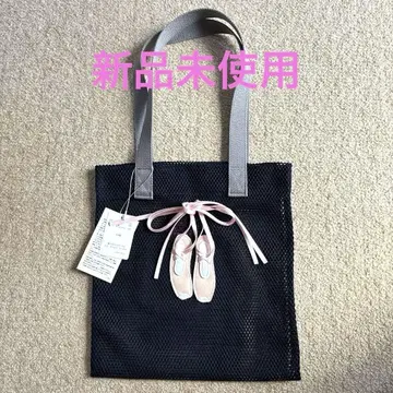 라들로 메쉬 토트백 네이비 발레 슈즈 LUDLOW