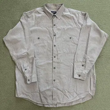 Patagonia 00년 제조 오가닉 코튼 셔츠 포르투갈 생산 XL