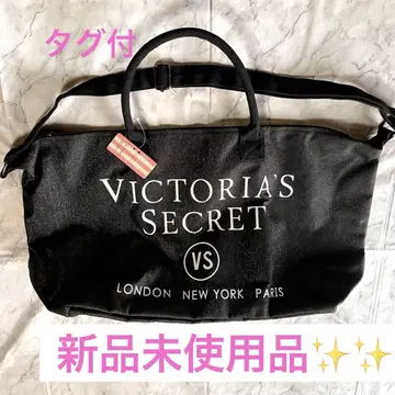 Victoria's Secret 보스턴 백 실버 라메 블랙