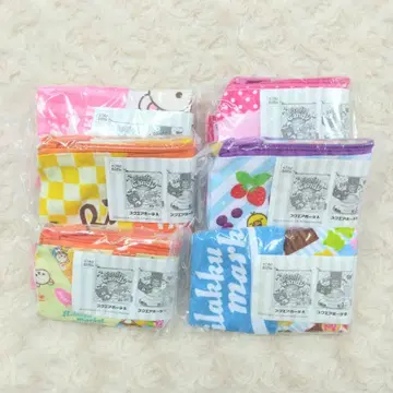 리락쿠마 리락마켓 파우치 컬렉션 전 6종 컴플리트