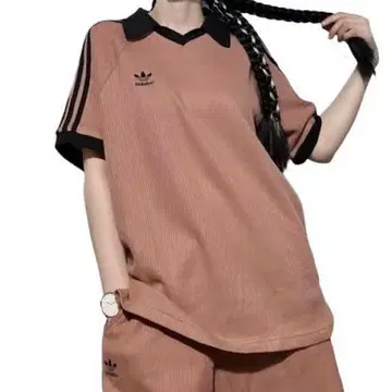 새상품급 아디다스 오리지널 아디카라 클래식 와플 피케 셔츠 M