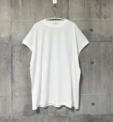 ATON 12/-AIR SPINNING OVERSIZED 풀오버 화이트