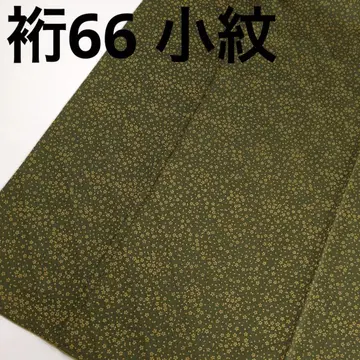 기모노 화장 66 코몬 순수 실크 사이토 산사이 잔잔한 꽃 U-7801