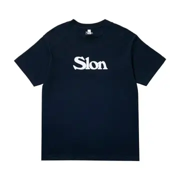 slon 티셔츠 네이비 L 사이즈