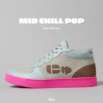 SANGACIO MID CHILL POP 신상 스니커즈 한정판 500켤레