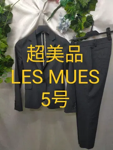 컨디션 최상 레미 크롭 팬츠 수트 워셔블 차콜 그레이