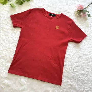 EVISU 야마네 로고 자수 써멀 티셔츠