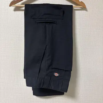 구제 의류 디키즈 블랙 페이드 치노 워크 팬츠 W32 L30