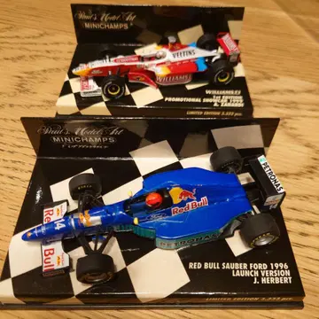 미니 챔프스 1/43 자나르디 & 하버트 2대 세트