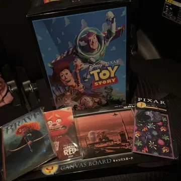 PIXAR 토이 스토리 1번 복권 라스트원 포스터 피규어