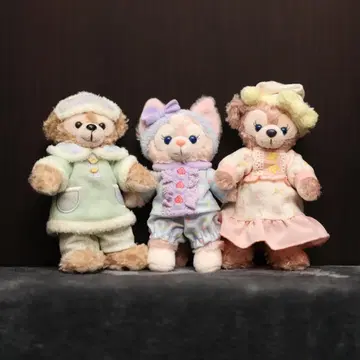더피 봉제 인형 배지 가을 슬립 오버