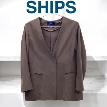 쉽스 자켓 브라운 사이즈 38 [ SHIPS ]