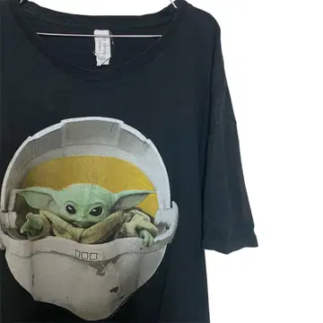STAR WARS 스타워즈 티셔츠 베이비 요다 딘 그로구