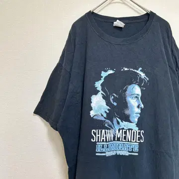 Shawn Mendes 숀 멘데스 밴드 티셔츠 네이비 XL