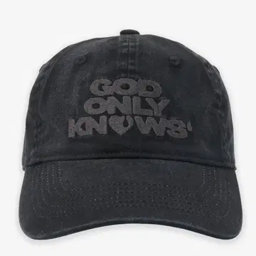 이와타 타카노리 GOD ONLY KNOWS 캡 블랙