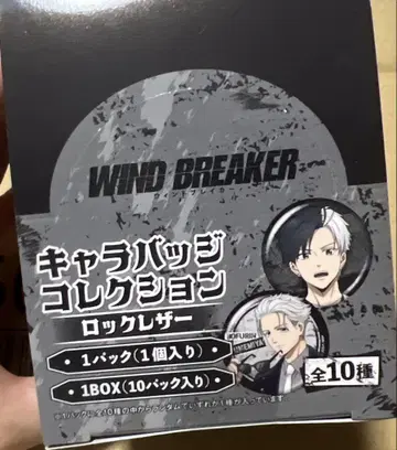 WIND BREAKER 락 가죽 캔뱃지 컴플리트 세트 (2세트)