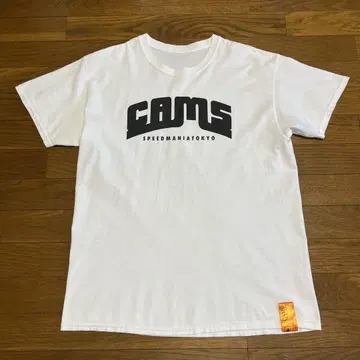 CAMS 챌린저 로고 티셔츠 Free 코튼 일본제