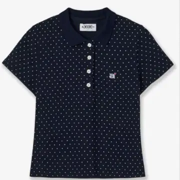 aeae DOT PK T-SHIRTS NAVY 네이비 도트 폴로 반팔
