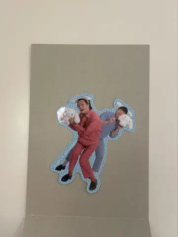 요시모토 만자이 극장 x 시나모롤 트레이딩 스티커 후스야 1매