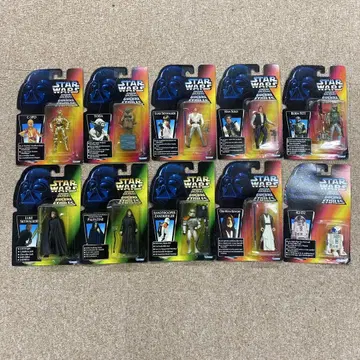 스타 워즈 피규어 세트 10체 트리로고 star wars
