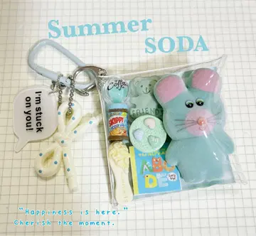 가챠 파우치 Summer SODA 소다 컬러 스위츠 파우치