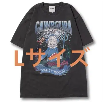 VAULTROOM x GAWR GURA GURA Tee Charcoal