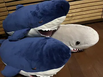 커다란 샤크 봉제 인형 3개 세트