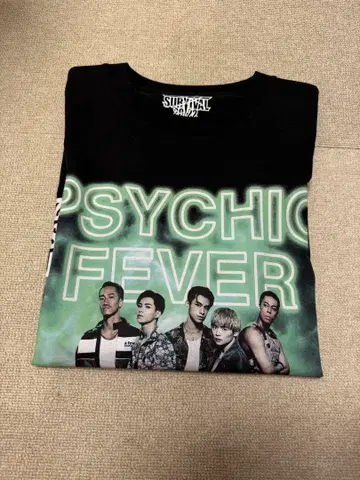 PSYCHIC FEVER 사진 T셔츠 서바이벌 2022 S 사이즈